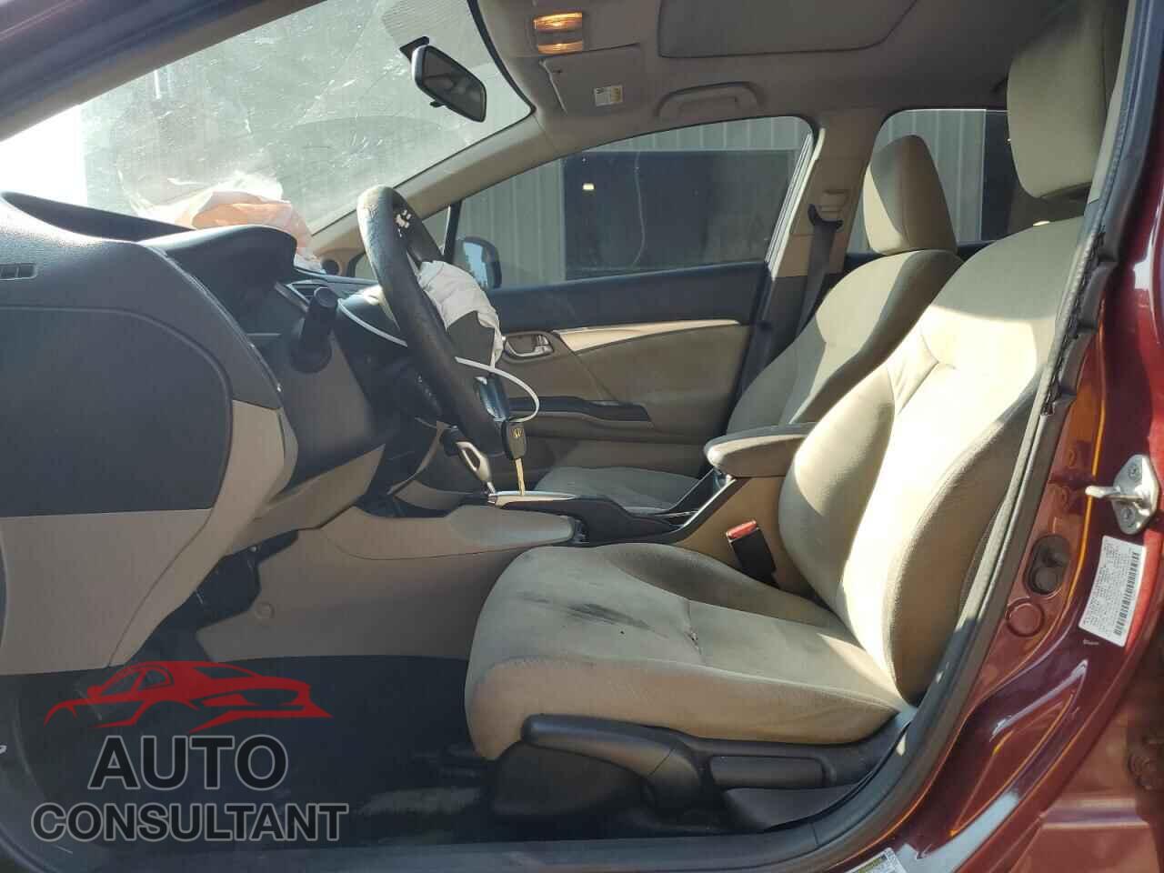 HONDA CIVIC 2013 - 2HGFB2F80DH551237