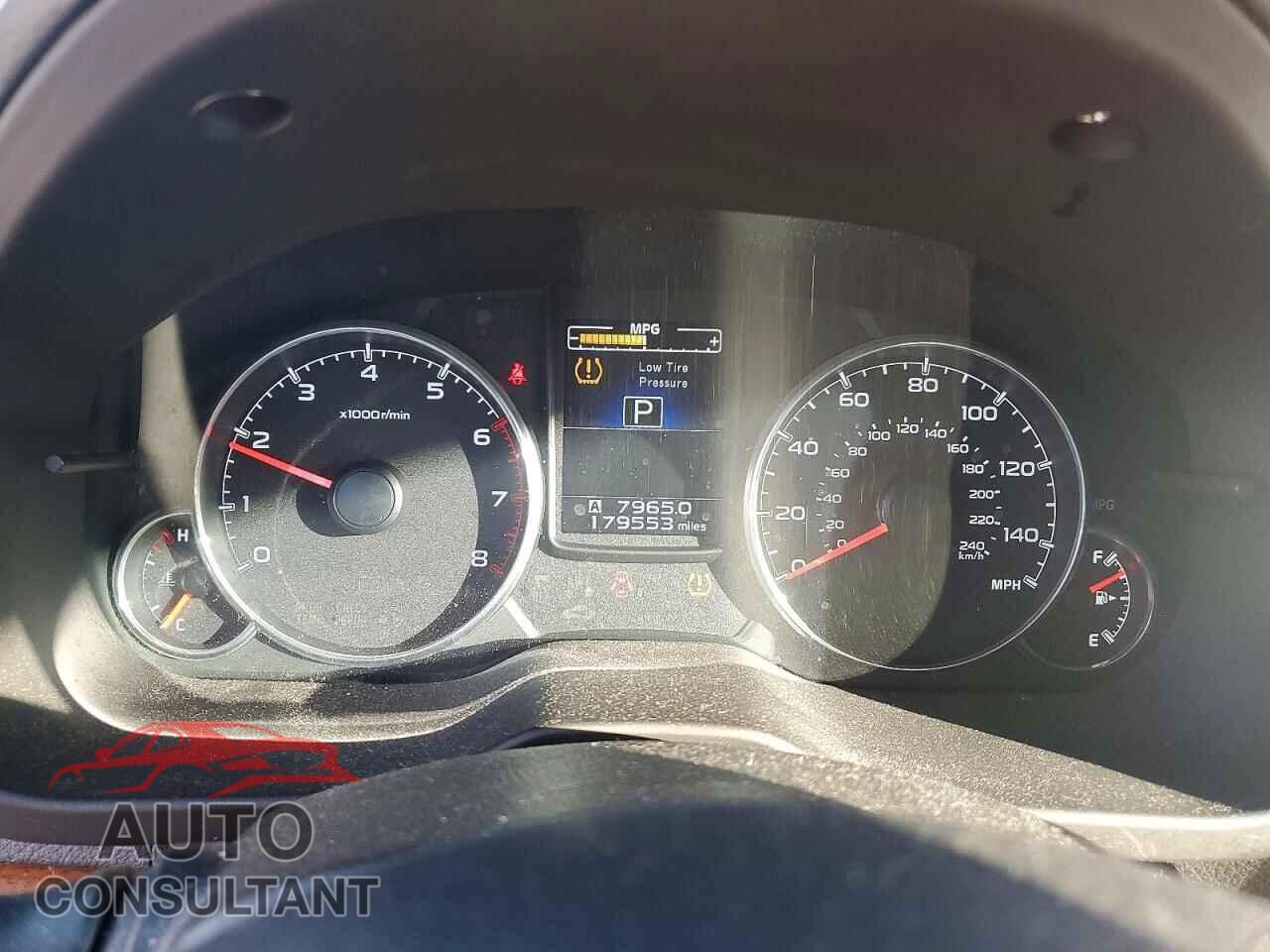 SUBARU OUTBACK 2014 - 4S4BRBLC0E3305287