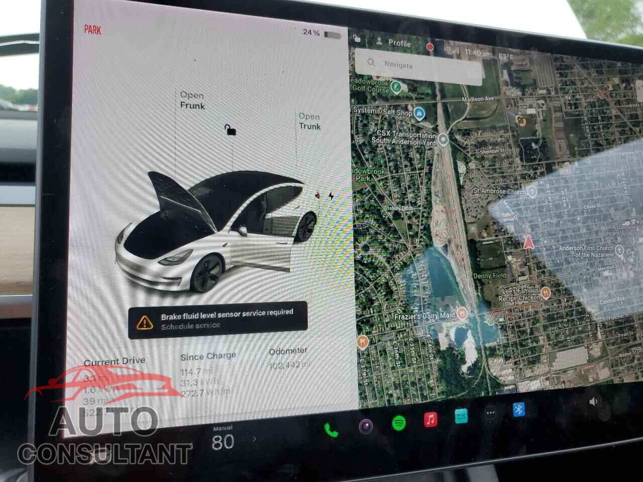 TESLA MODEL 3 2021 - 5YJ3E1EB2MF079855