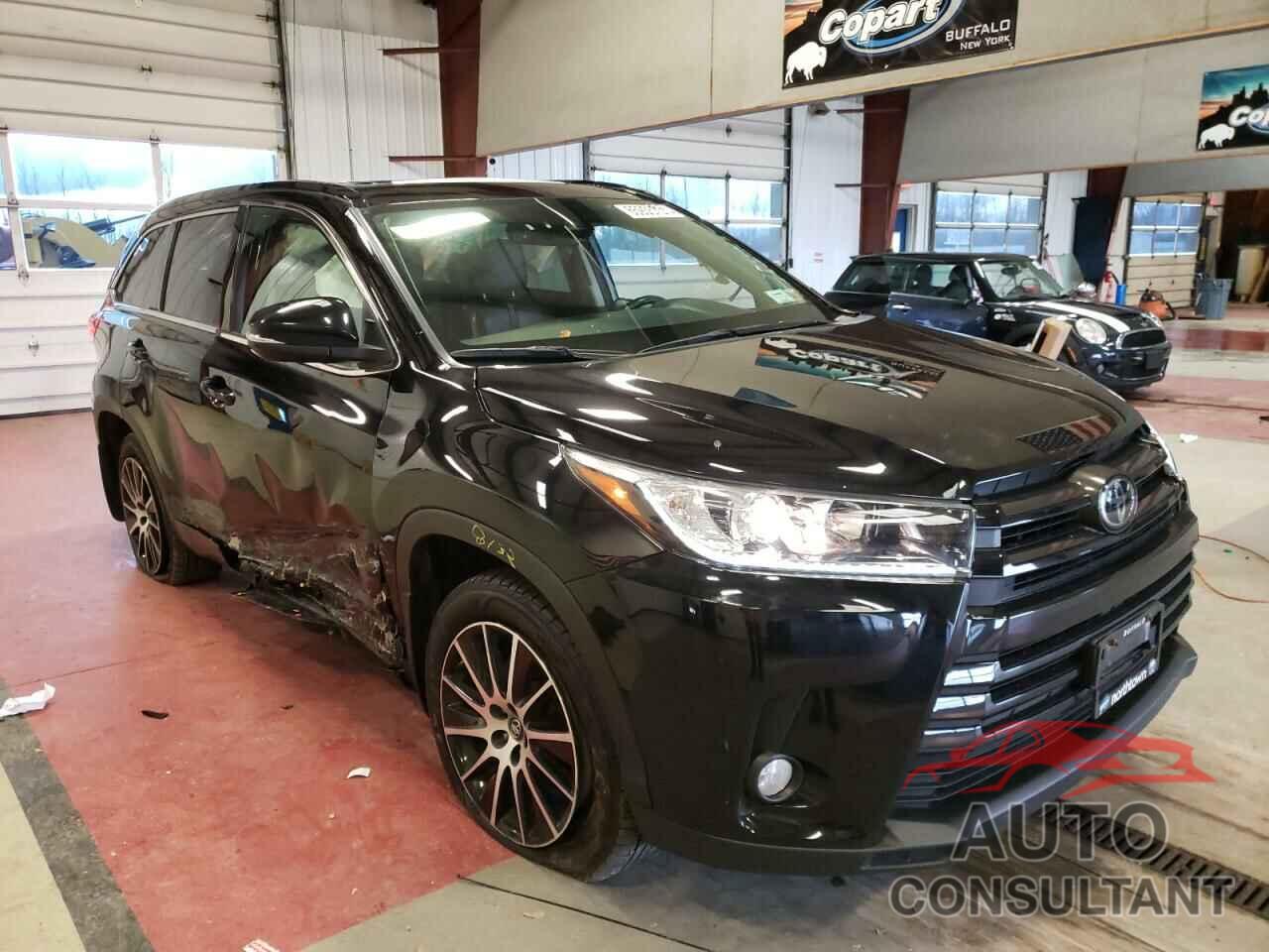 TOYOTA HIGHLANDER 2017 - 5TDJZRFH8HS455571