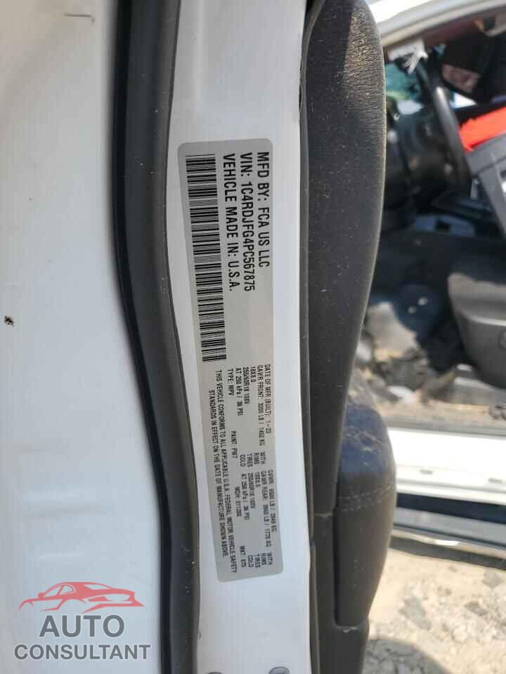 DODGE DURANGO 2023 - 1C4RDJFG4PC567875