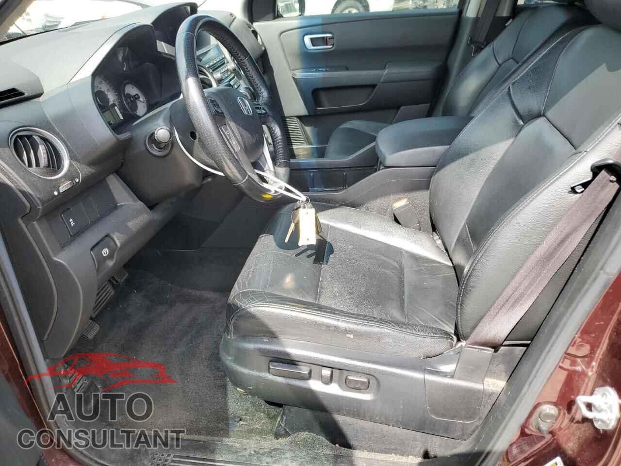HONDA PILOT 2012 - 5FNYF4H68CB032122