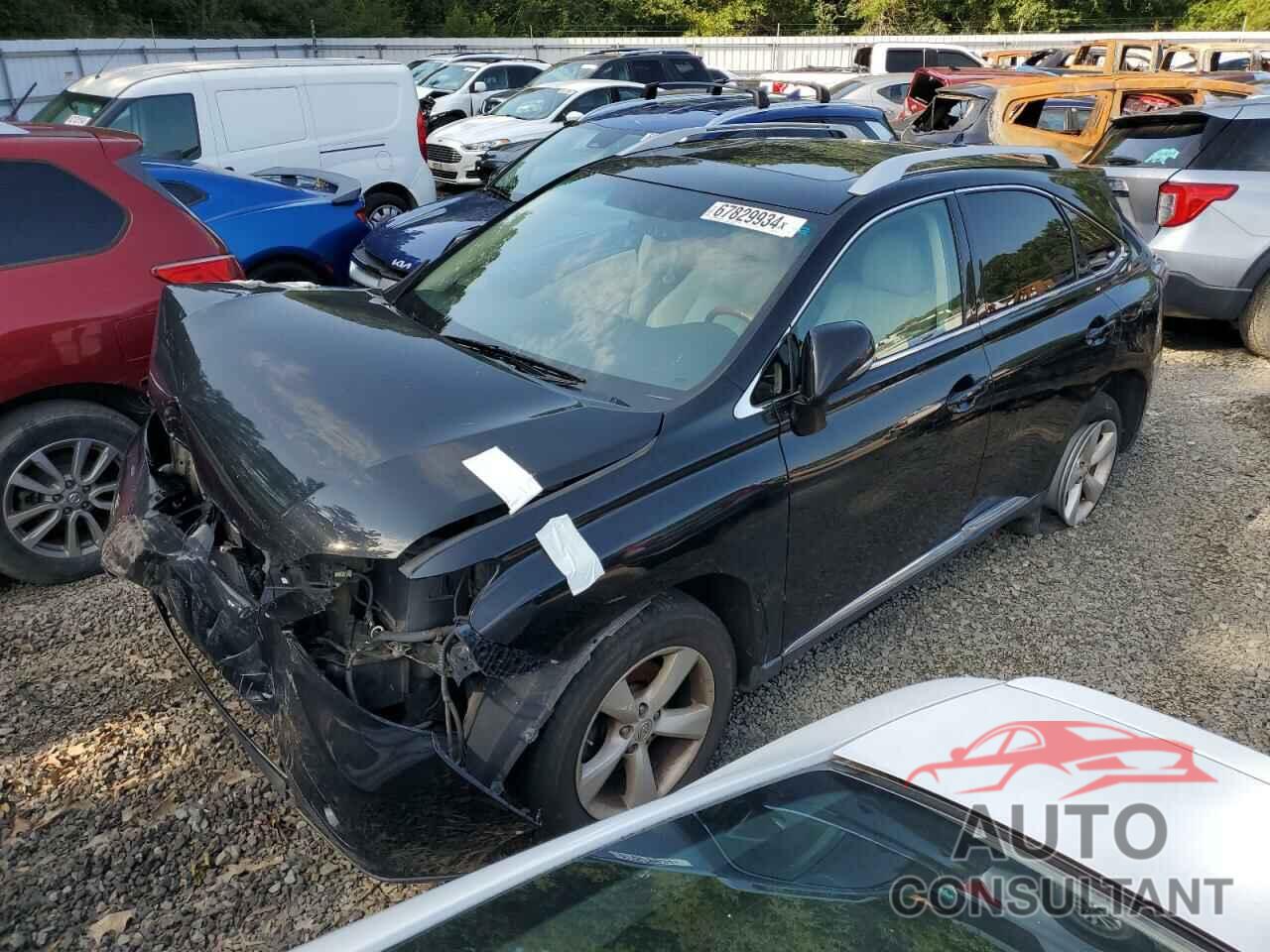 LEXUS RX350 2012 - 2T2BK1BA3CC141231