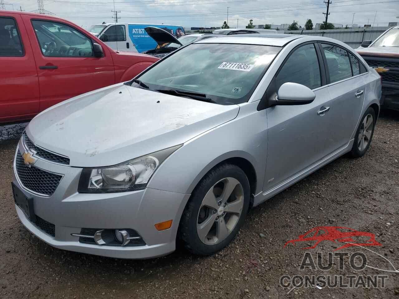 CHEVROLET CRUZE 2011 - 1G1PH5S99B7299152