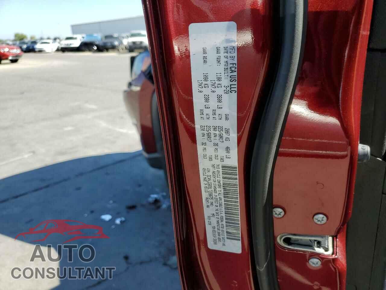 JEEP COMPASS 2020 - 3C4NJDBB9LT228675