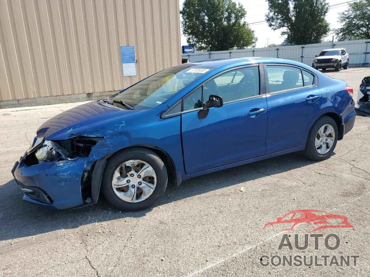 HONDA CIVIC 2013 - 19XFB2F54DE001829