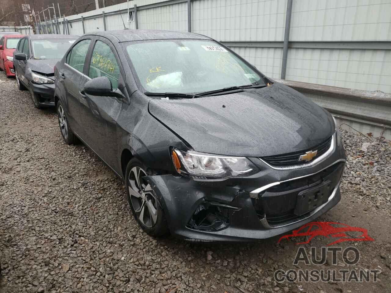 CHEVROLET SONIC 2020 - 1G1JF5SB3L4118483