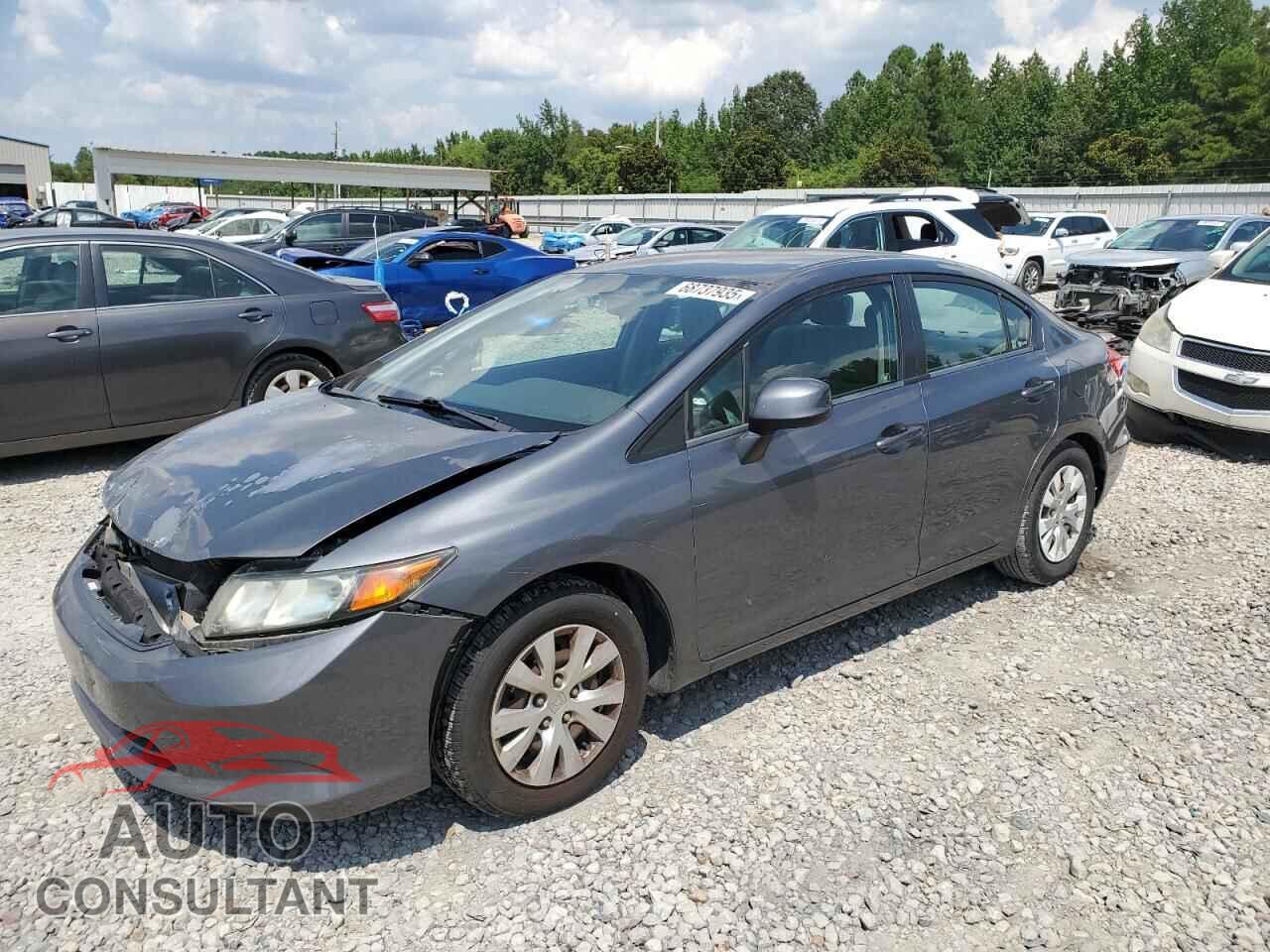 HONDA CIVIC 2012 - 19XFB2F55CE109536