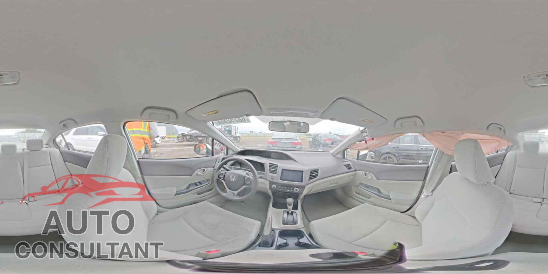 HONDA CIVIC 2012 - 19XFB2F59CE019516