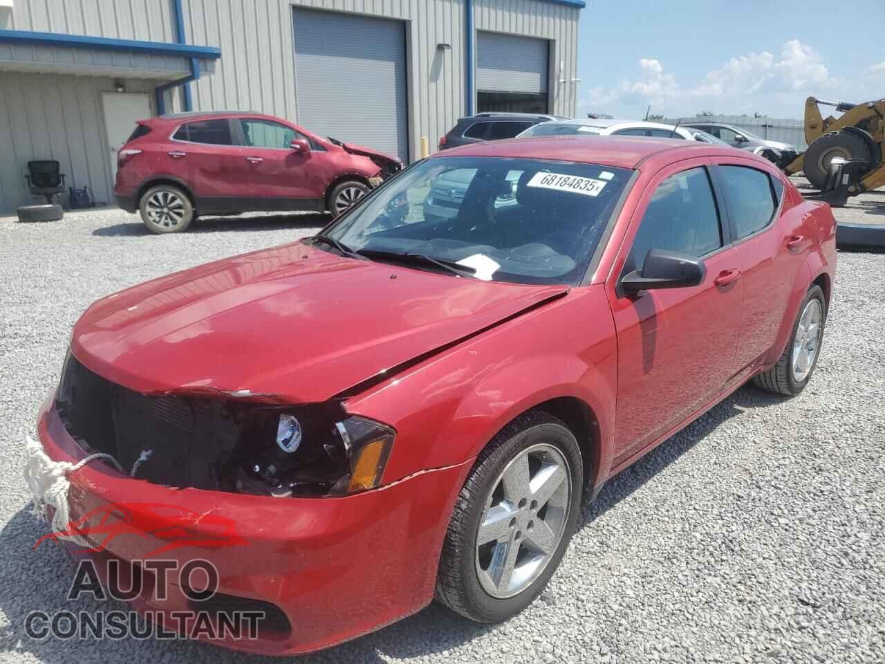 DODGE AVENGER 2013 - 1C3CDZAB4DN688314