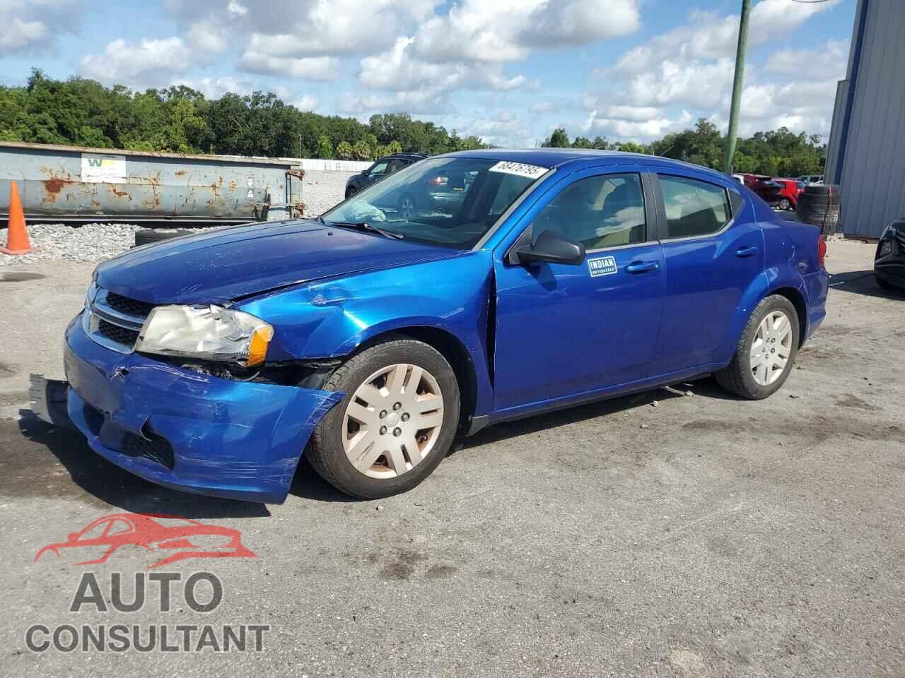 DODGE AVENGER 2013 - 1C3CDZAB2DN541585