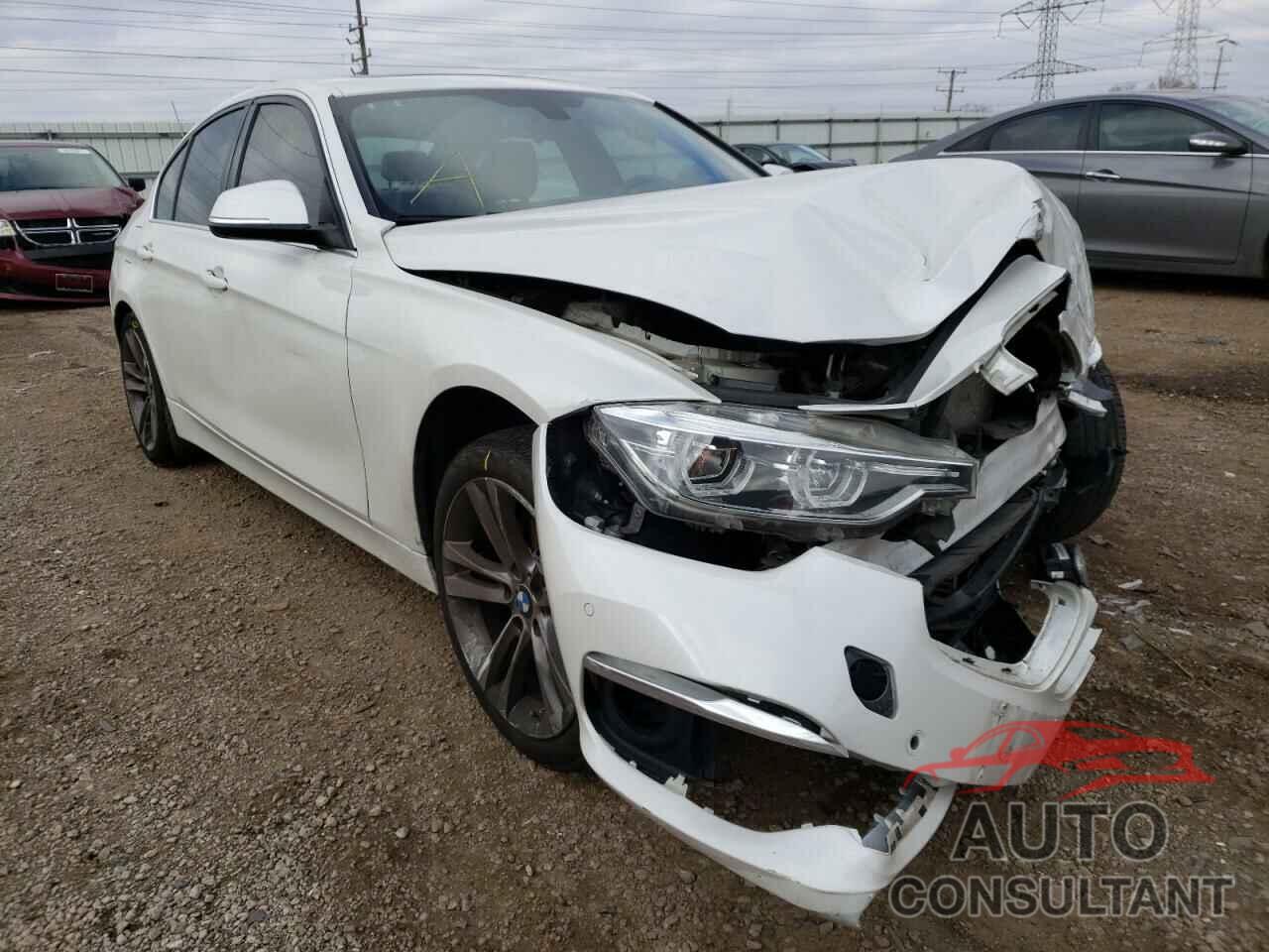 BMW 3 SERIES 2016 - WBA8E3G52GNT78225