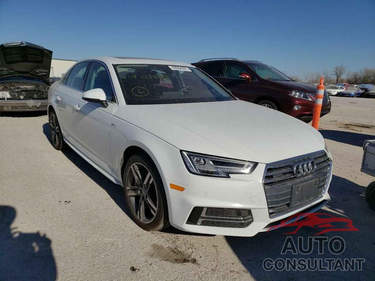 AUDI A4 2017 - WAUENAF40HN038816