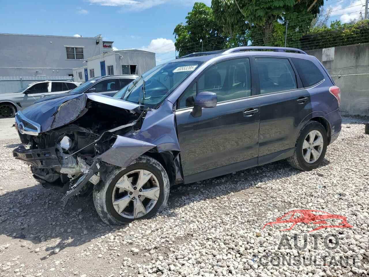 SUBARU FORESTER 2016 - JF2SJADC0GH560209