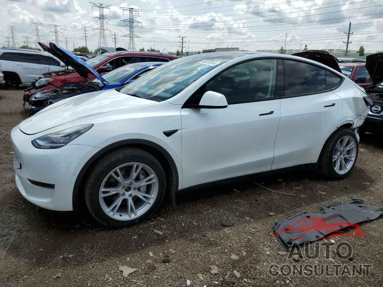 TESLA MODEL Y 2022 - 7SAYGDEE0NF424655