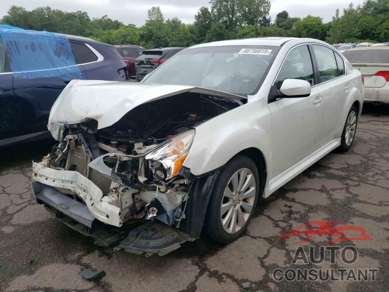 SUBARU LEGACY 2011 - 4S3BMBK6XB3216319