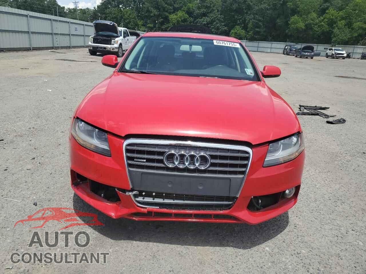 AUDI A4 2011 - WAUDFAFL9BA075362