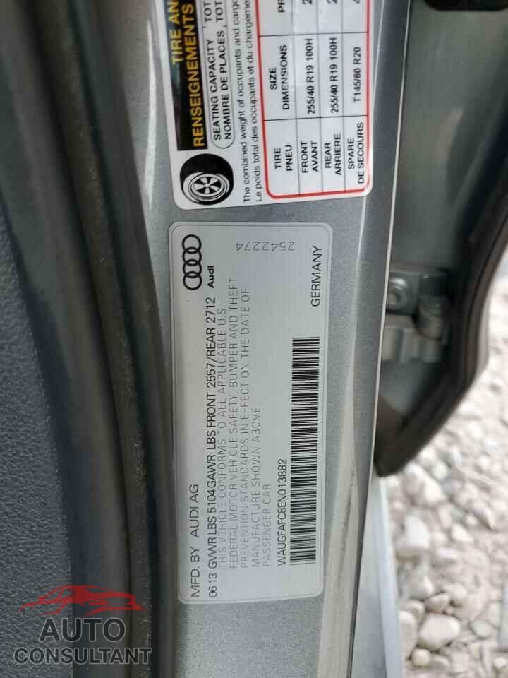 AUDI A6 2014 - WAUGFAFC8EN013882