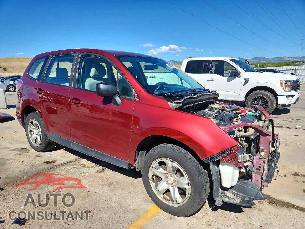 SUBARU FORESTER 2016 - JF2SJAAC1GH553385