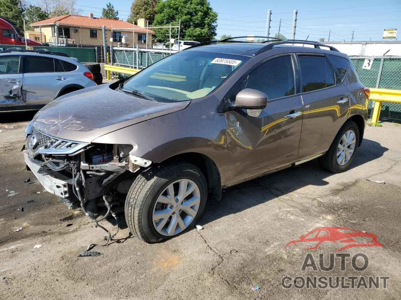 NISSAN MURANO 2012 - JN8AZ1MW8CW201486