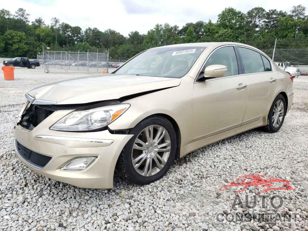 HYUNDAI GENESIS 2012 - KMHGC4DD8CU159352