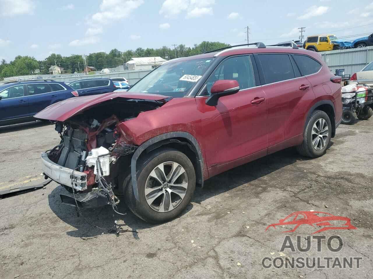 TOYOTA HIGHLANDER 2022 - 5TDGBRCH9NS557363