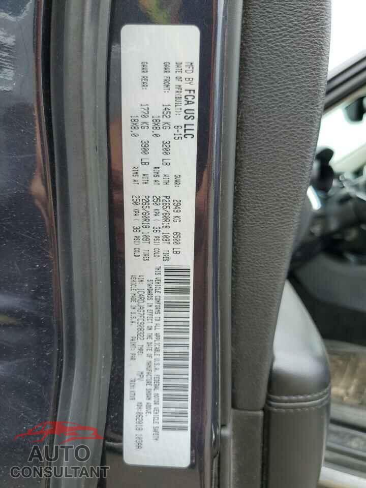 DODGE DURANGO 2015 - 1C4RDJAG7FC908322