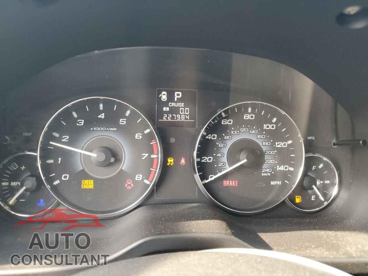 SUBARU OUTBACK 2010 - 4S4BRBGC4A3311601