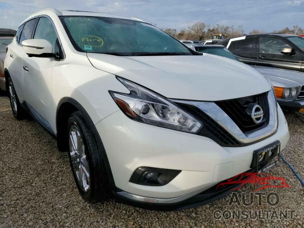 NISSAN MURANO 2018 - 5N1AZ2MH2JN113017