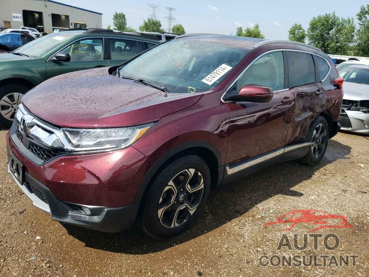 HONDA CRV 2017 - 5J6RW2H96HL000741