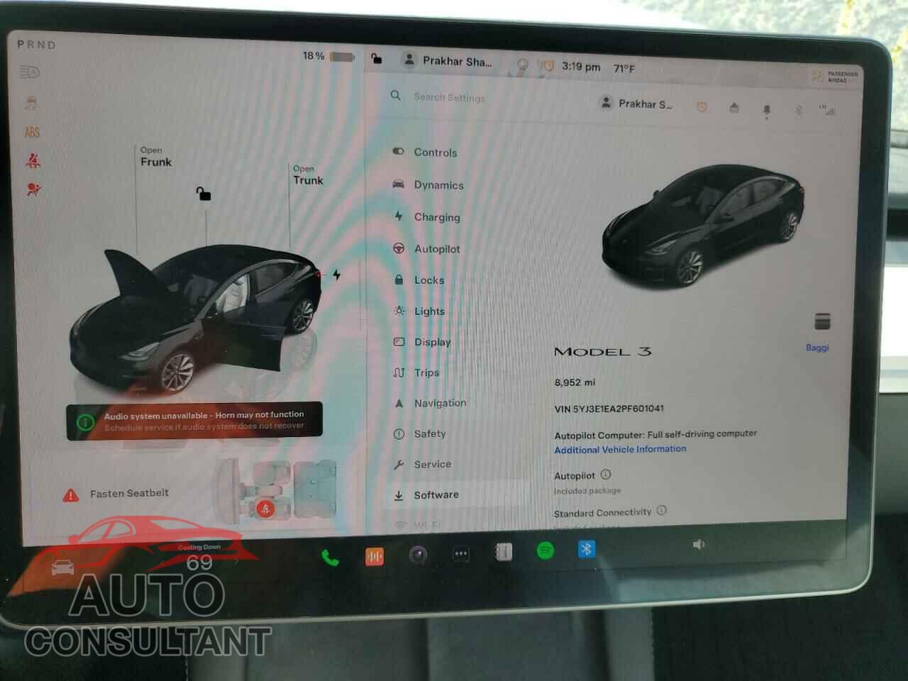 TESLA MODEL 3 2023 - 5YJ3E1EA2PF601041