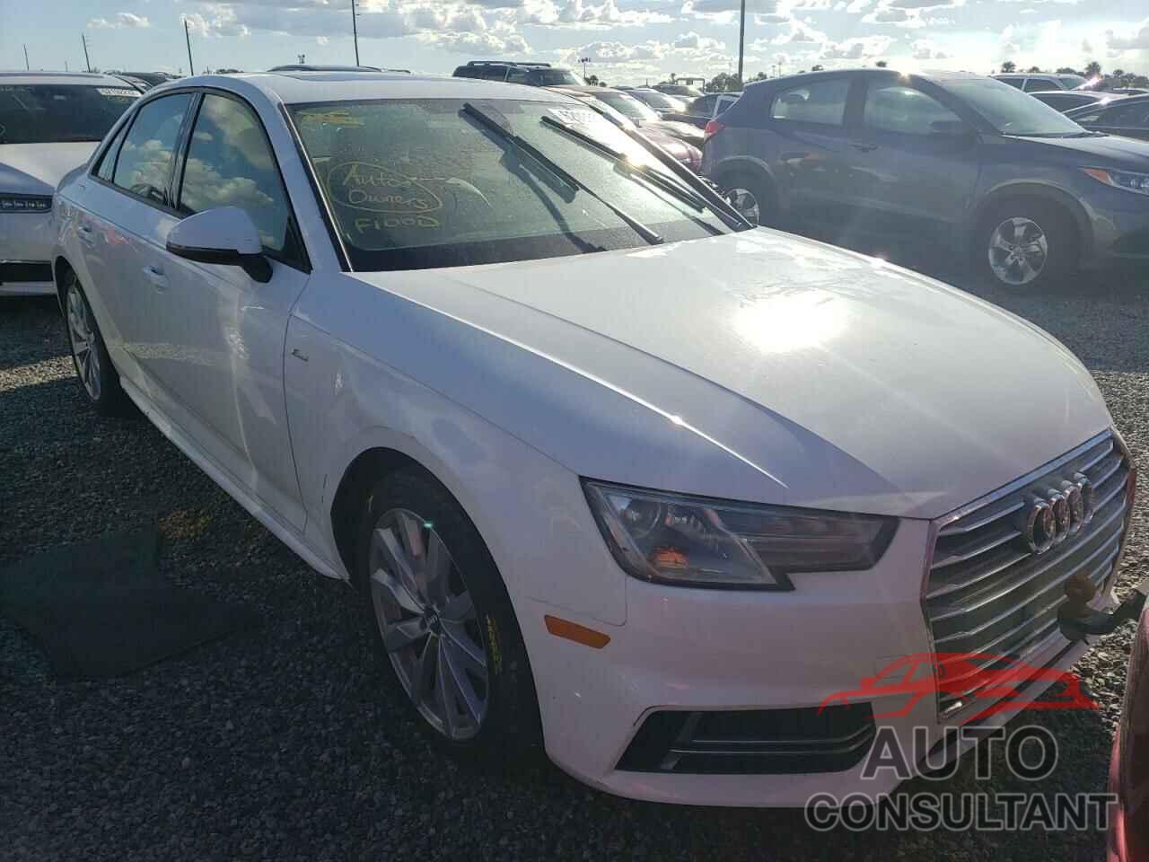 AUDI A4 2018 - WAUKMAF40JA025230