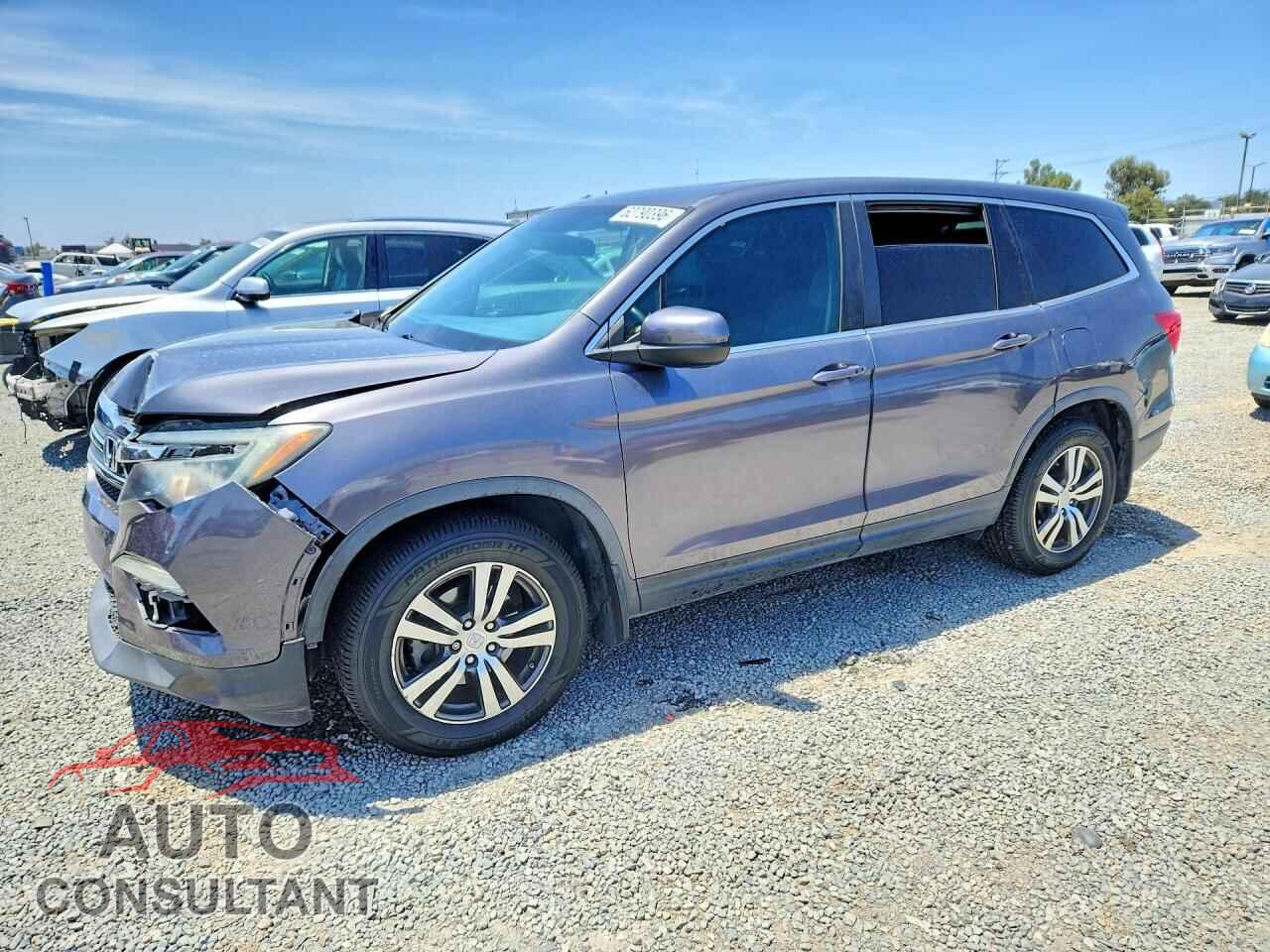 HONDA PILOT 2017 - 5FNYF5H79HB033091