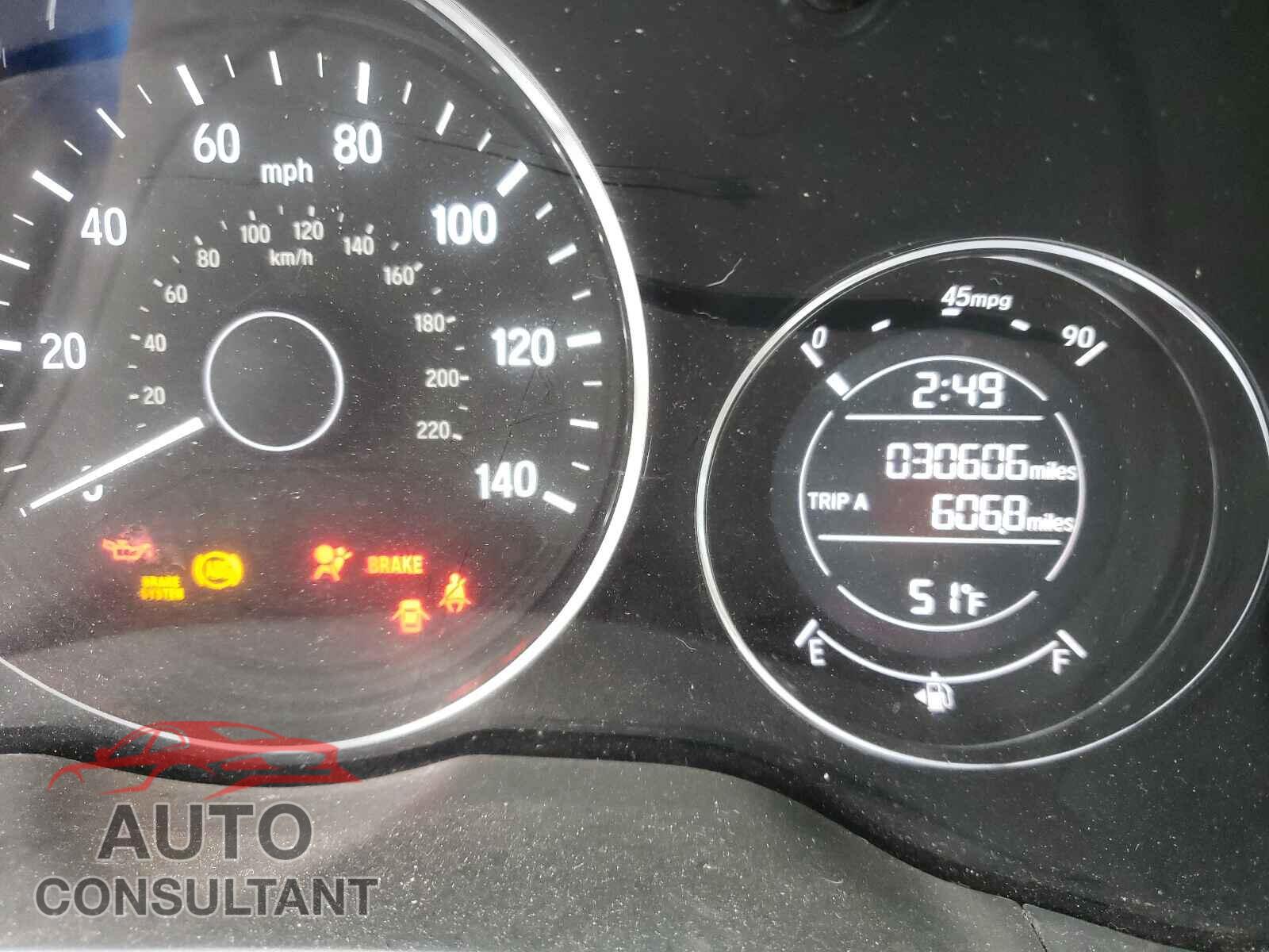 HONDA HR-V 2017 - 3CZRU6H32HM707326