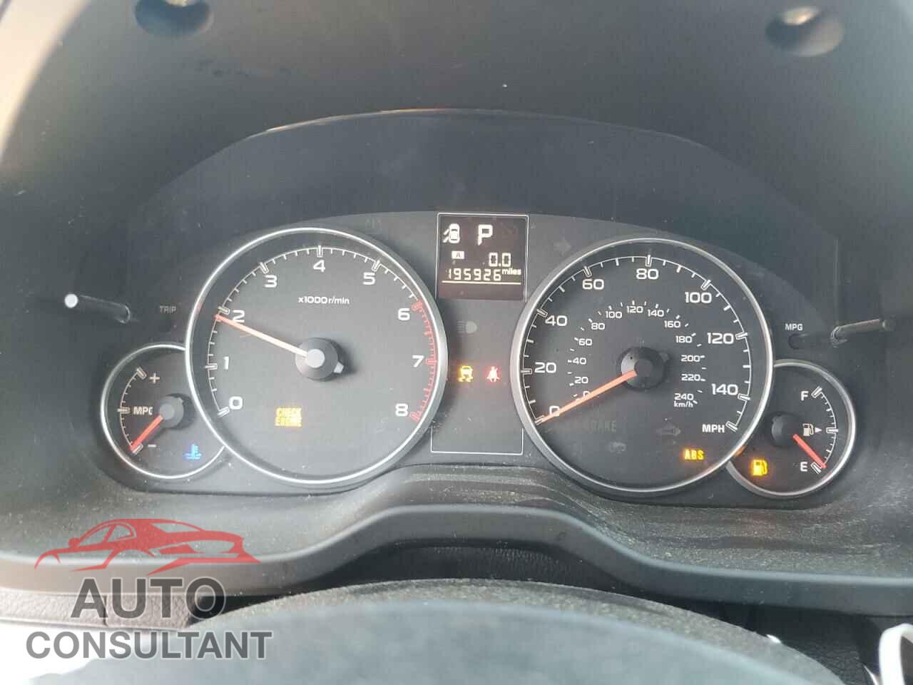 SUBARU OUTBACK 2014 - 4S4BRBDC5E3230844
