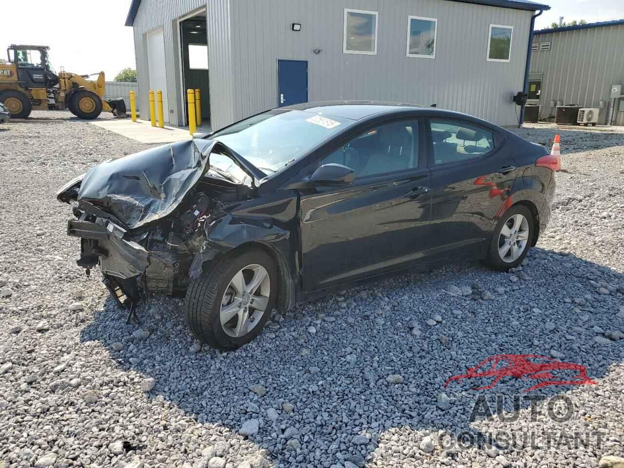 HYUNDAI ELANTRA 2013 - KMHDH4AE2DU787488