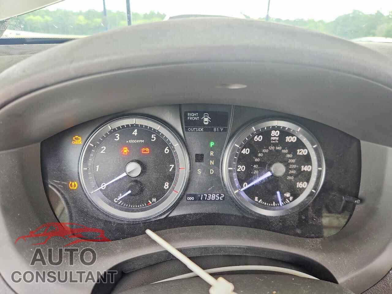 LEXUS ES350 2010 - JTHBK1EG2A2381126