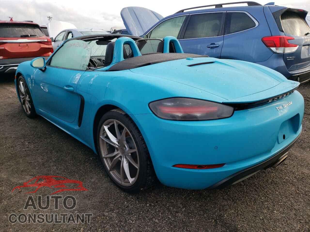 PORSCHE BOXSTER 2017 - WP0CA2A87HS220987