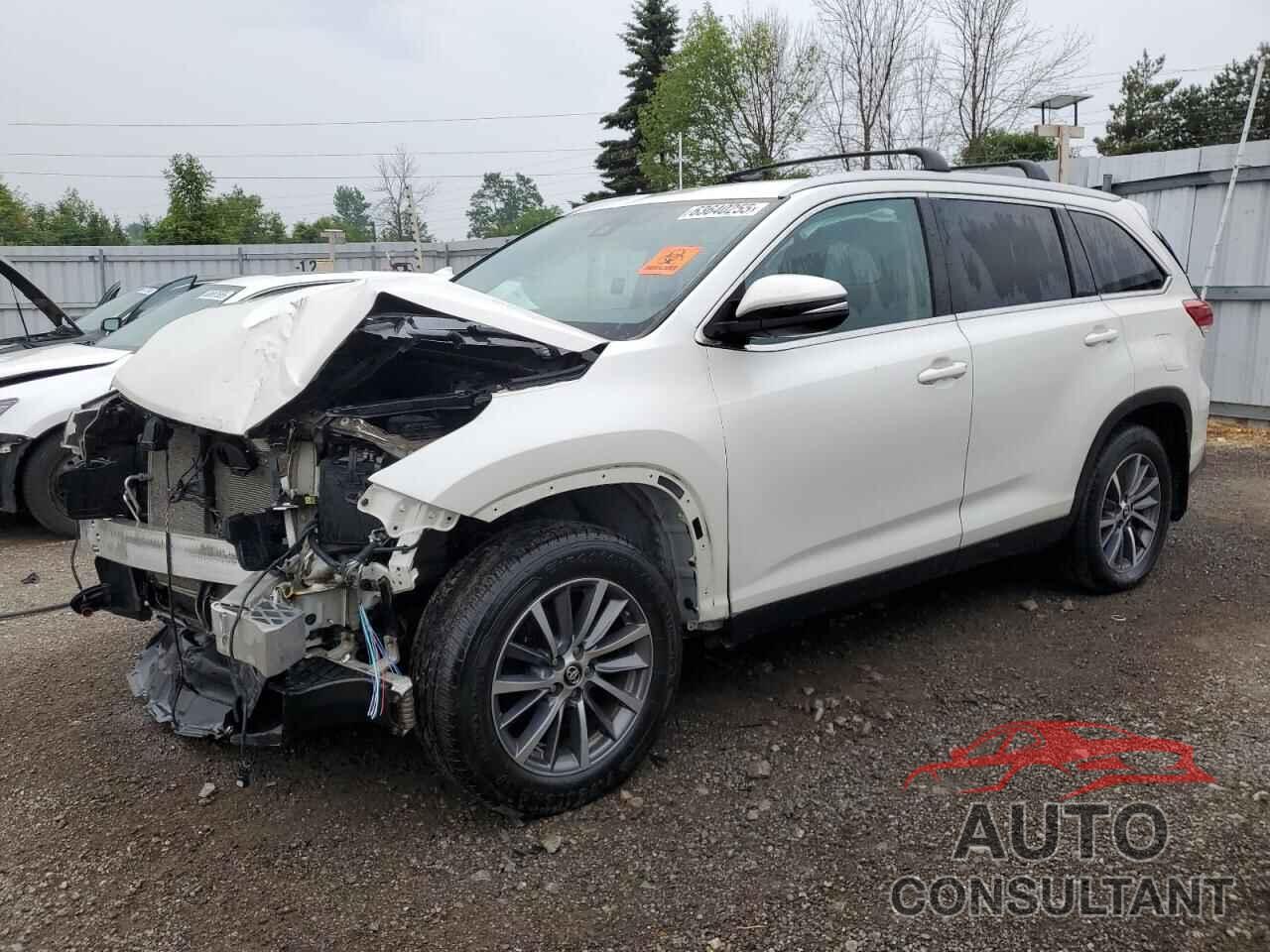 TOYOTA HIGHLANDER 2019 - 5TDJZRFHXKS597699