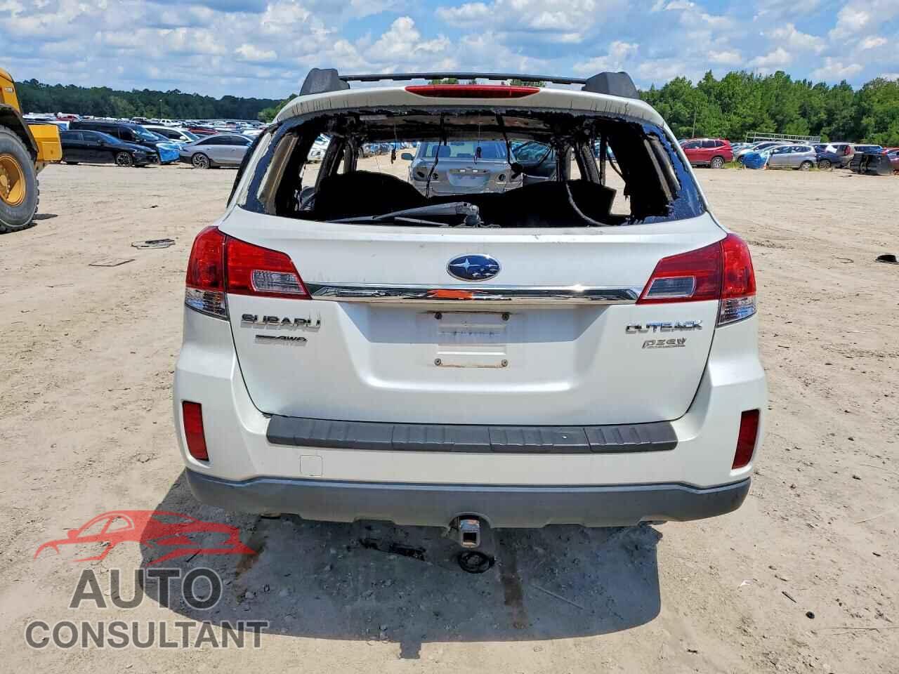 SUBARU OUTBACK 2011 - 4S4BRBBC7B1408022