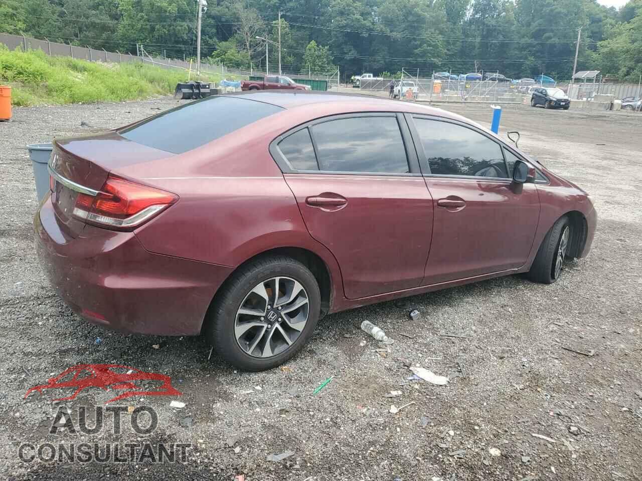 HONDA CIVIC 2013 - 2HGFB2F8XDH557675