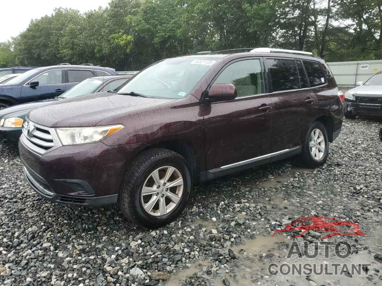 TOYOTA HIGHLANDER 2012 - 5TDBK3EH3CS099711