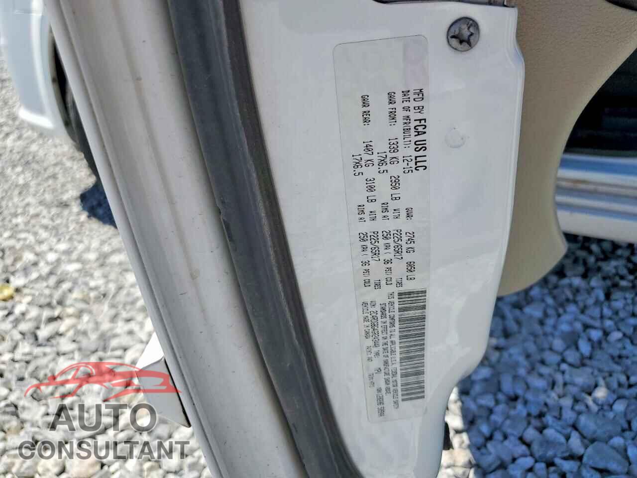 DODGE CARAVAN 2016 - 2C4RDGBG4GR243440