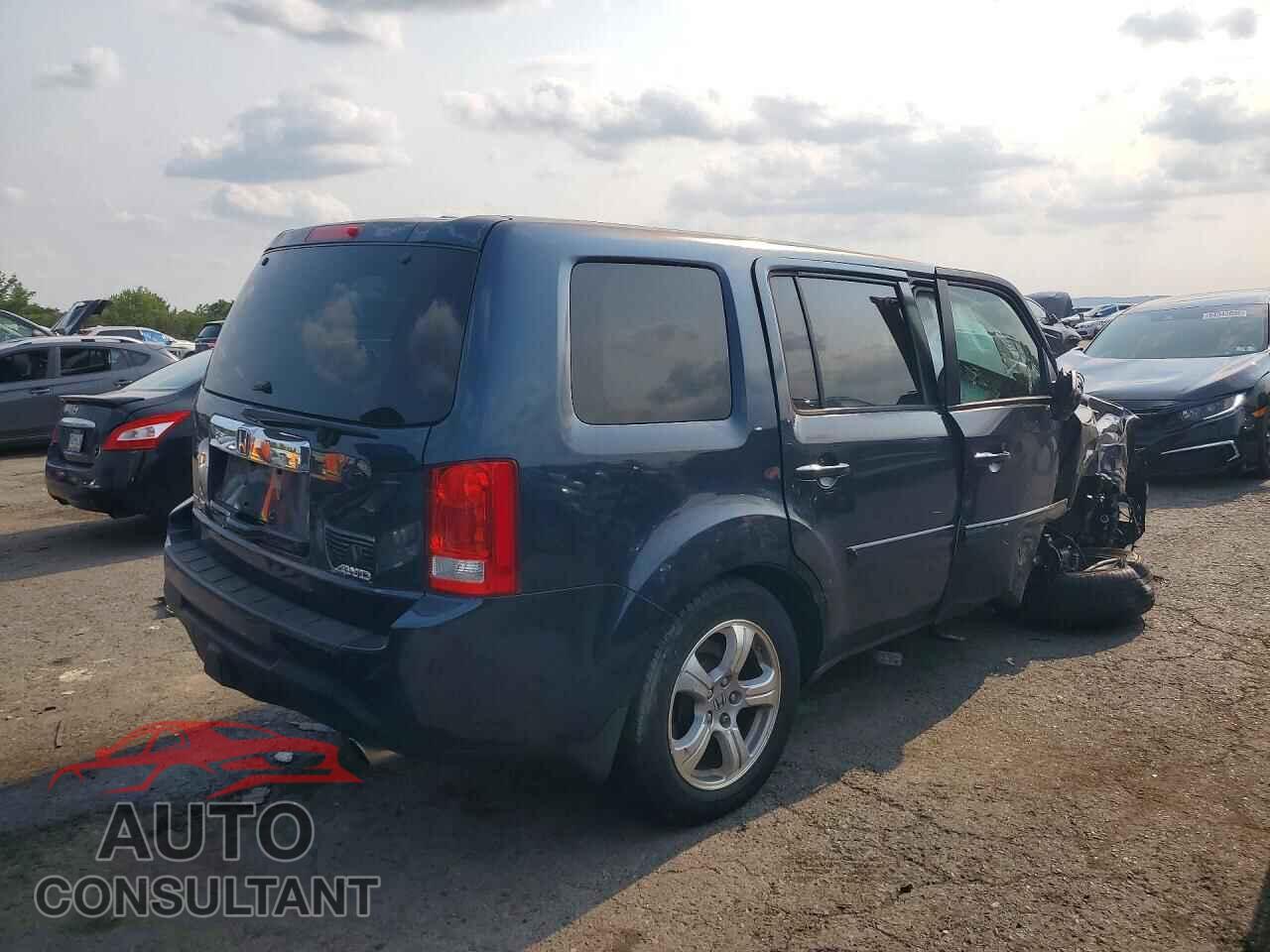 HONDA PILOT 2012 - 5FNYF4H61CB031877
