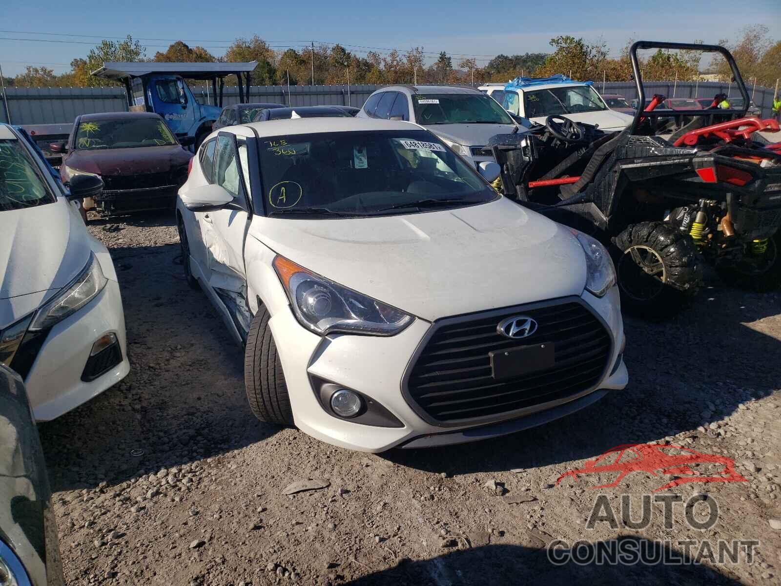 HYUNDAI VELOSTER 2016 - KMHTC6AE0GU301495