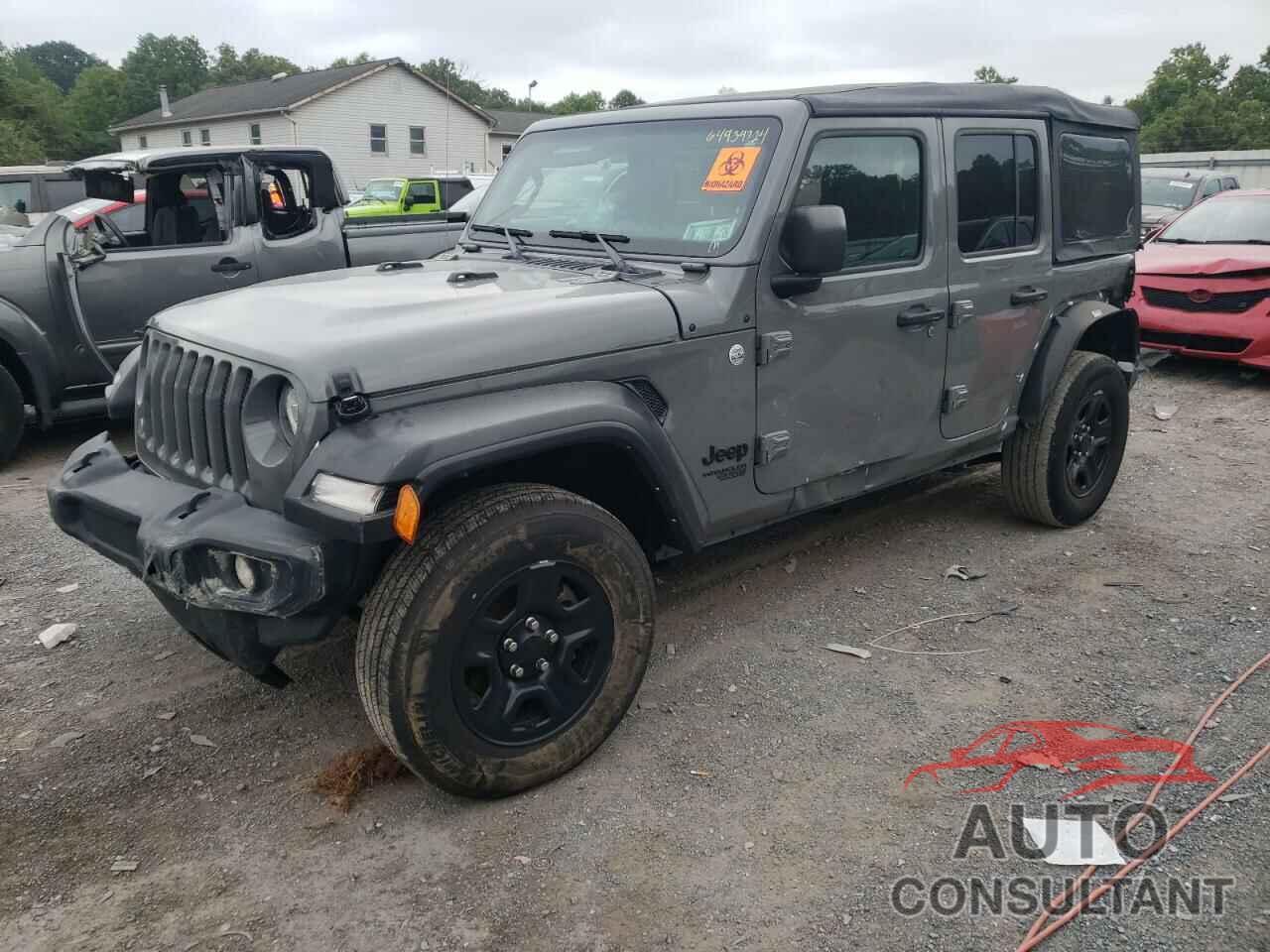 JEEP WRANGLER 2021 - 1C4HJXDG3MW772222