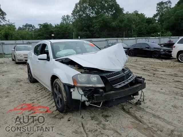 DODGE AVENGER 2013 - 1C3CDZCB9DN700986