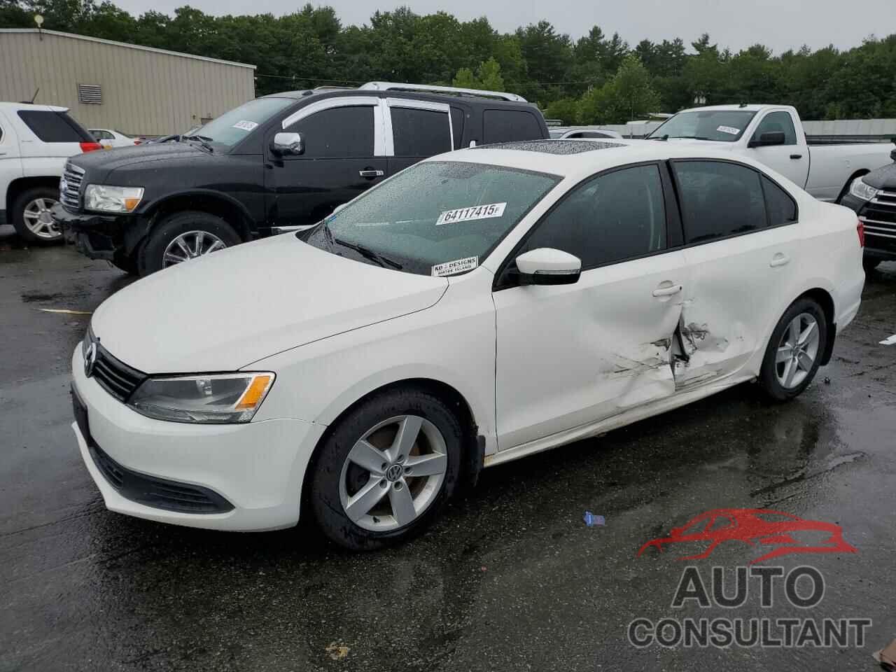 VOLKSWAGEN JETTA 2012 - 3VWDP7AJ9CM312636