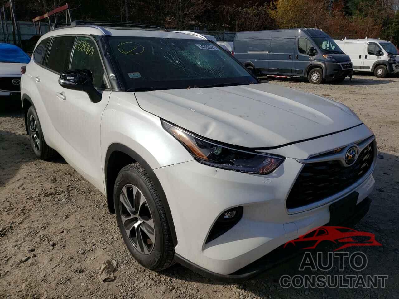 TOYOTA HIGHLANDER 2021 - 5TDGZRBH6MS097364