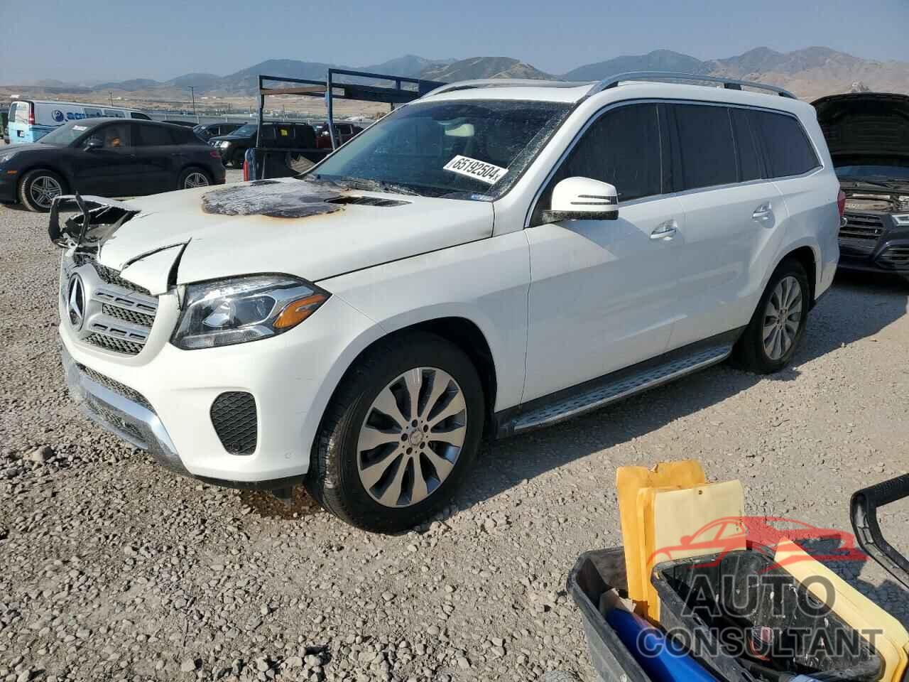 MERCEDES-BENZ GLS-CLASS 2017 - 4JGDF6EE5HA869685